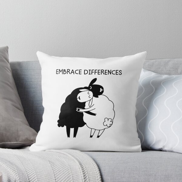 Item preview, Embrace Differences Sheep Hugging designed and sold by gunaone-design.