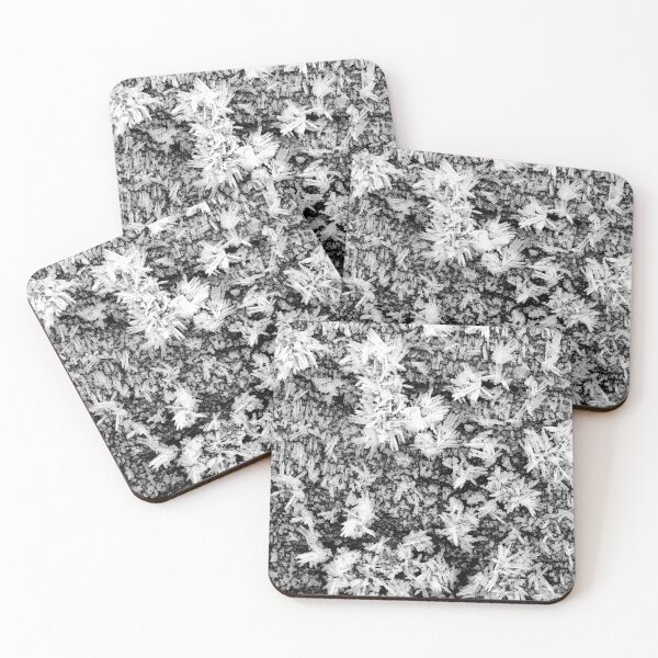 Item preview, Frost on wood, monochrome designed and sold by paulboizot.