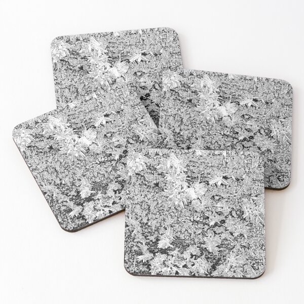 Item preview, Frost on wood, painterly monochrome designed and sold by paulboizot.