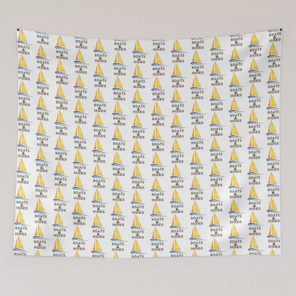 Item preview, Funny Step Brothers Inspired Boats and Hoes Graphic Design designed and sold by hadji9.