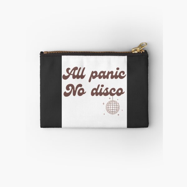 Item preview, All Panic No Disco Minimalist Retro Design for Music and Party Lovers designed and sold by jhongf.