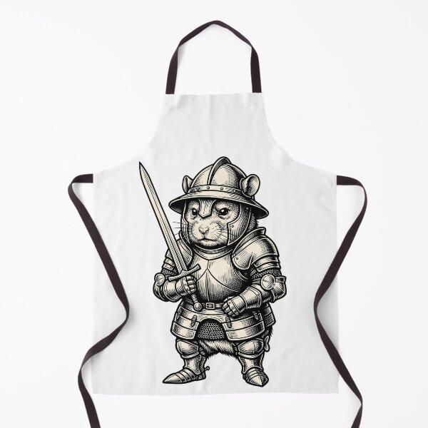 Item preview, The Horrors Persist But So Do I Medieval Hamster Knight designed and sold by Thuzito.