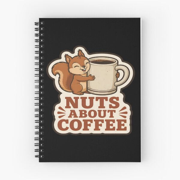 Item preview, Nuts About Coffee Funny Cottagecore Squirrel Mug designed and sold by PozivoPlus.