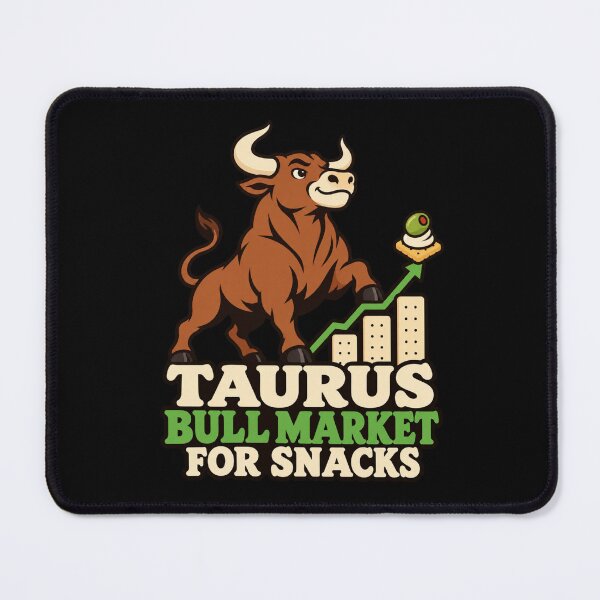 Item preview, Taurus - Bull Market For Snacks designed and sold by Good Mood Foundry.
