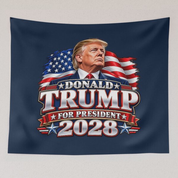 Item preview, Donald Trump for President 2028 Patriotic Design designed and sold by AndyGordon125.
