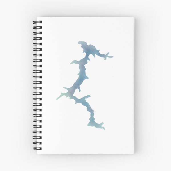Item preview, Lake Coeur d' Alene Water Color designed and sold by emilyscreationz.
