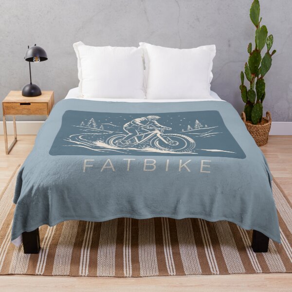 Item preview, Fat Biking Winter Cycling Snow Trail Mountain Sport Outdoor Graphic designed and sold by KiwiRider.