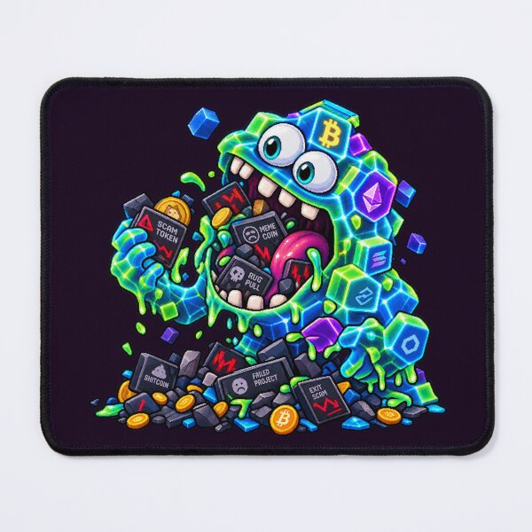 Item preview, Neon Crypto Slime Monster designed and sold by Crypto-NFT22.