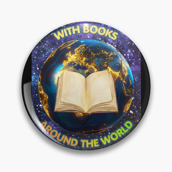 Item preview, With Books Around The World Gifts For Books Lovers designed and sold by zebek-design.