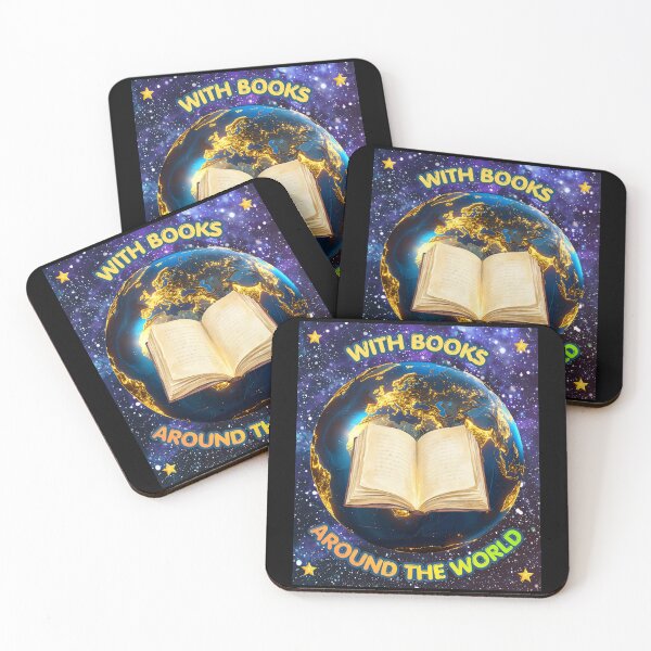 Item preview, With Books Around The World Gifts For Books Lovers designed and sold by zebek-design.