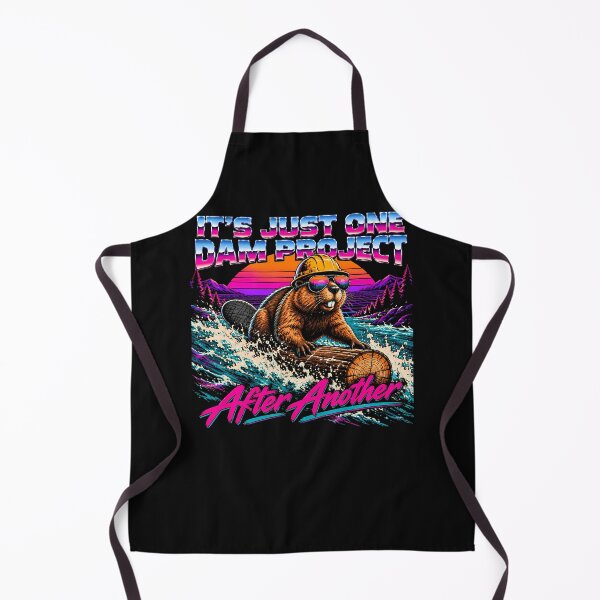 Item preview, It's Just One Dam Project After Another Funny Beaver designed and sold by SignumShop.