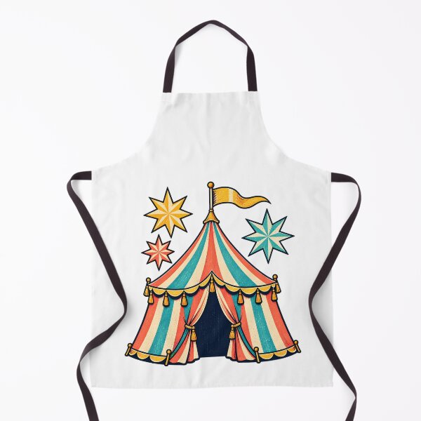 Item preview, Retro Circus Tent Under Stars designed and sold by Philippa Shop.