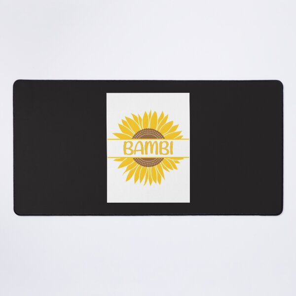 Item preview, Bambi Inspired Name Tag with Bright Sunflower Design designed and sold by Tedejazmin.