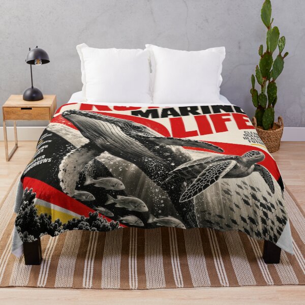 Item preview, Protect Marine Life Conservation Poster designed and sold by ForeverPrintsOK.