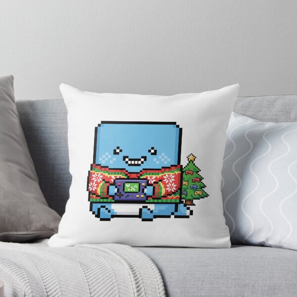 Item preview, Gamer Blubo Christmas - Pixel Art Monster in Ugly Sweater with Retro Console designed and sold by BLUBO~.