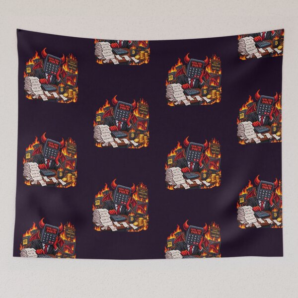 Item preview, Hellfire Crypto Fee Accountant designed and sold by Crypto-NFT22.
