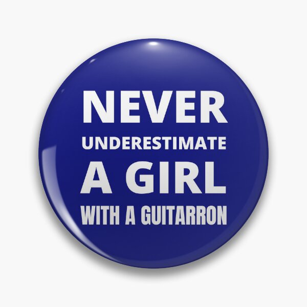 Item preview, Never underestimate a girl with a Guitarron designed and sold by fev-rocks.