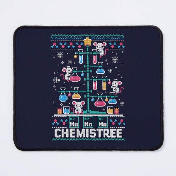 Item preview, Chemistree Ugly Christmas sweater cute science lab mice designed and sold by NemiMakeit.