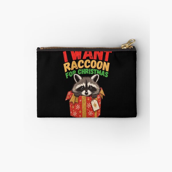 Item preview, Quiero un mapache para Navidad. designed and sold by Konvero.