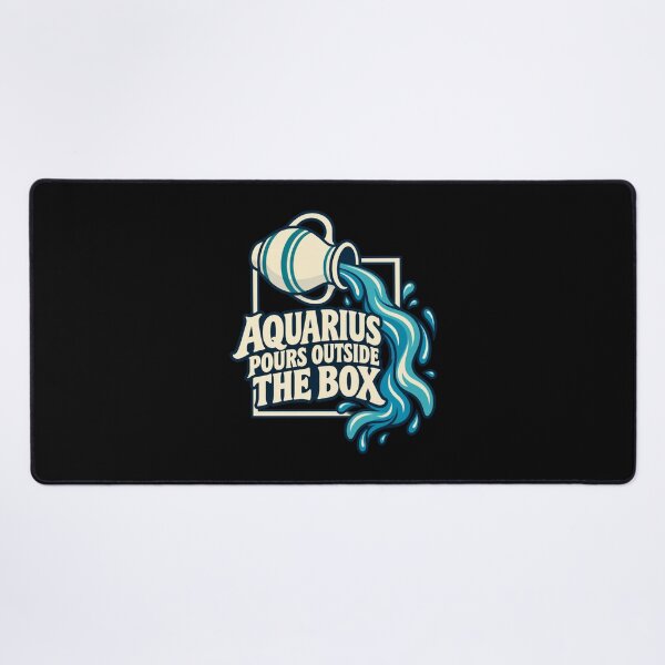 Item preview, Aquarius - Pours Outside The Box designed and sold by Good Mood Foundry.