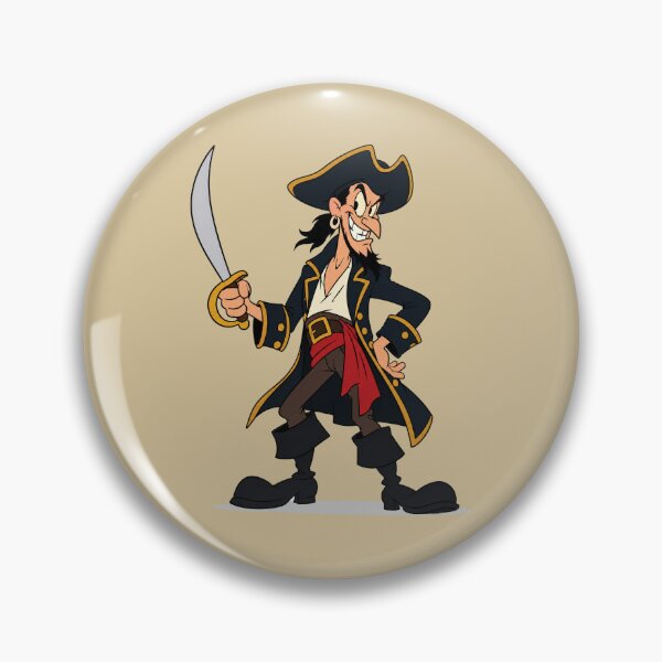 Item preview, Captain Flint's Treasure Island Adventure | Swashbuckling Cartoon Pirate Buccaneer designed and sold by MischiefFoundry.