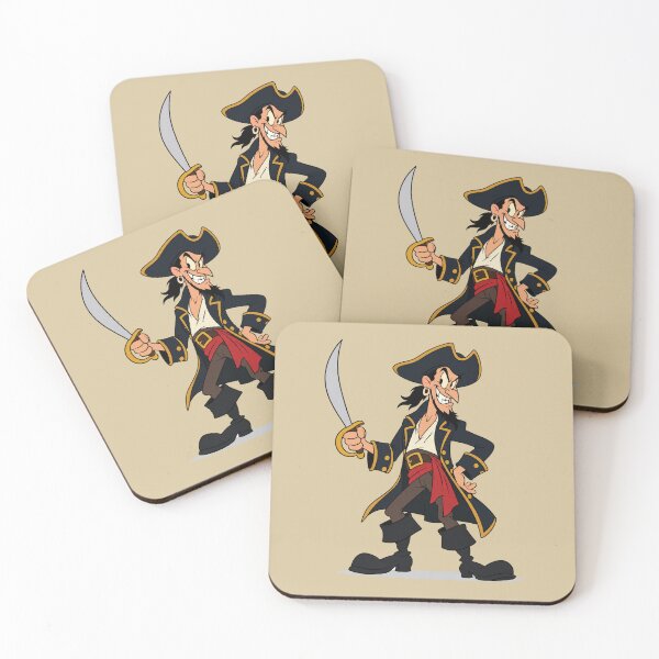 Item preview, Captain Flint's Treasure Island Adventure | Swashbuckling Cartoon Pirate Buccaneer designed and sold by MischiefFoundry.