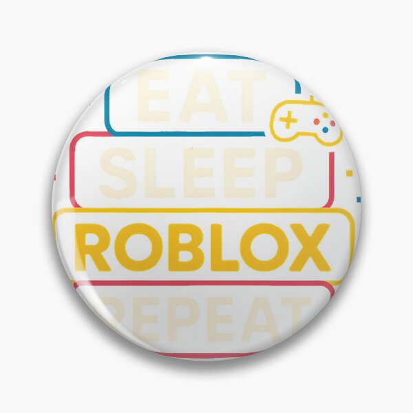 Item preview, Eat Sleep Roblox Repeat Cartoon Avatar Squad Design for Gamers designed and sold by AMAK-STORE.