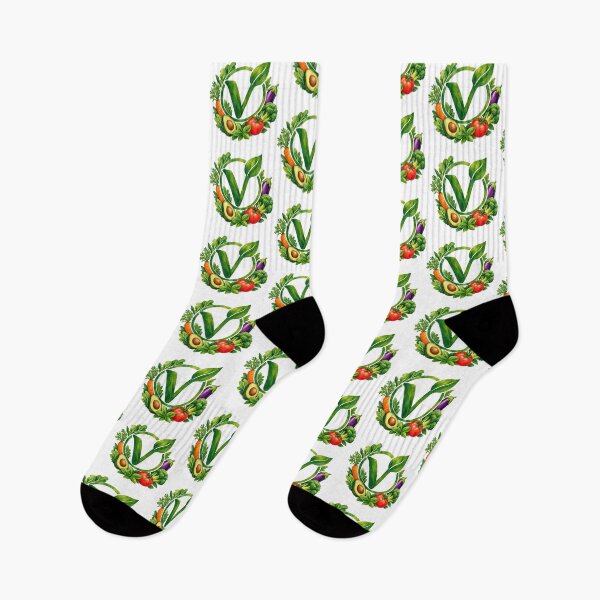 Item preview, Watercolor Vegan Leaf Symbol with Vegetables designed and sold by JrNergal.