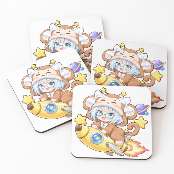 Item preview, Jelly Hoshiumi Space Jonkey Banana Rocket sticker shirt  designed and sold by TopSharkArt.