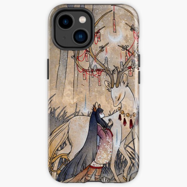 The Wish - TeaKitsune Fox Yokai iPhone Tough Case