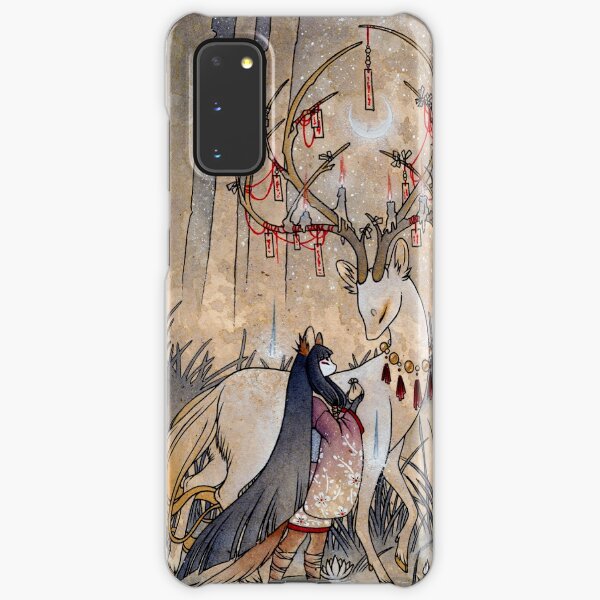 The Wish - Kitsune Fox Deer Yokai Samsung Galaxy Snap Case