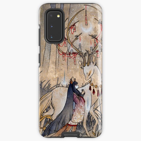 The Wish - Kitsune Fox Deer Yokai Samsung Galaxy Tough Case