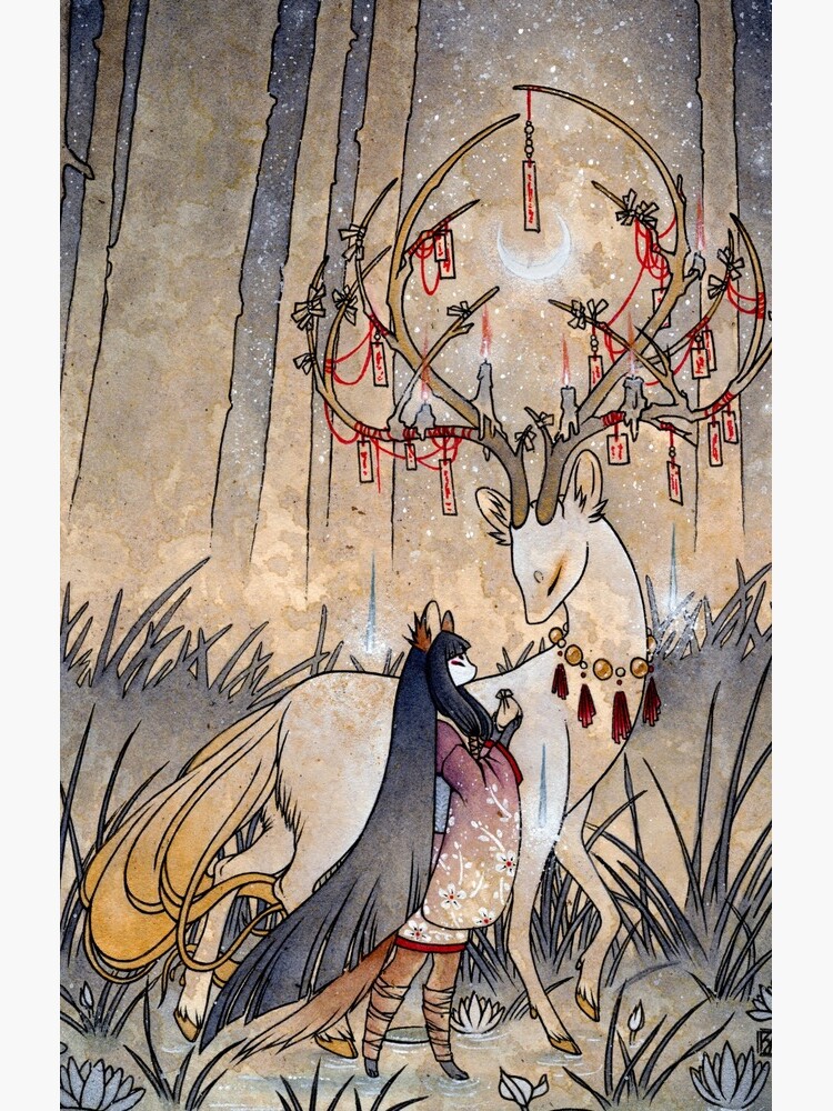 The Wish - TeaKitsune Fox Yokai by TeaKitsune