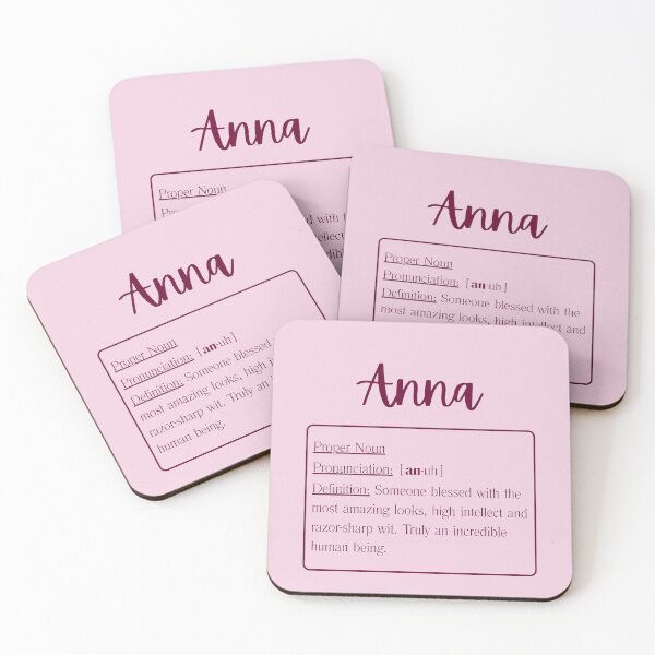 Item preview, Anna - A Dictionary Definition designed and sold by AndysTeeShop.