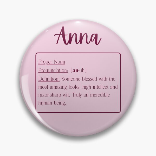 Item preview, Anna - Definición de diccionario designed and sold by AndysTeeShop.