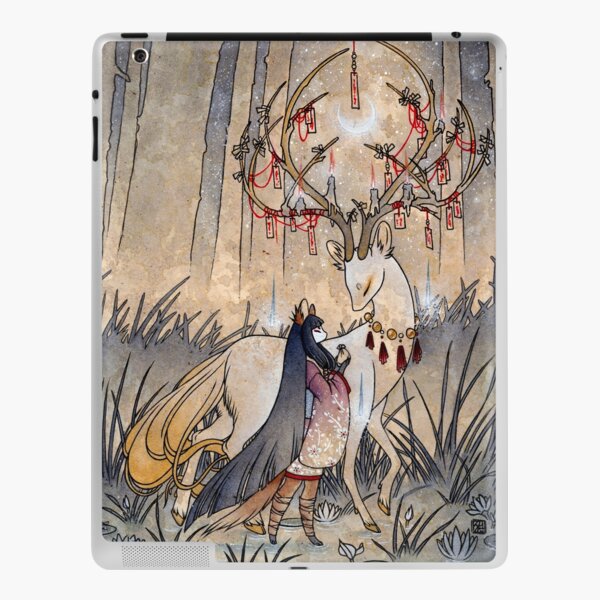 The Wish - TeaKitsune Fox Yokai iPad Skin