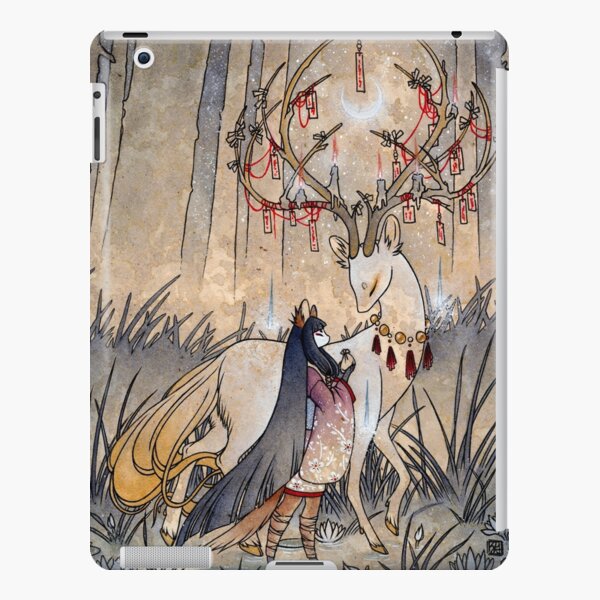 Der Wunsch - TeaKitsune Fox Yokai iPad – Leichte Hülle
