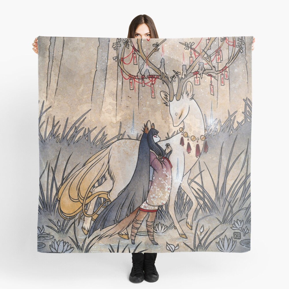 The Wish - TeaKitsune Fox Yokai Scarf