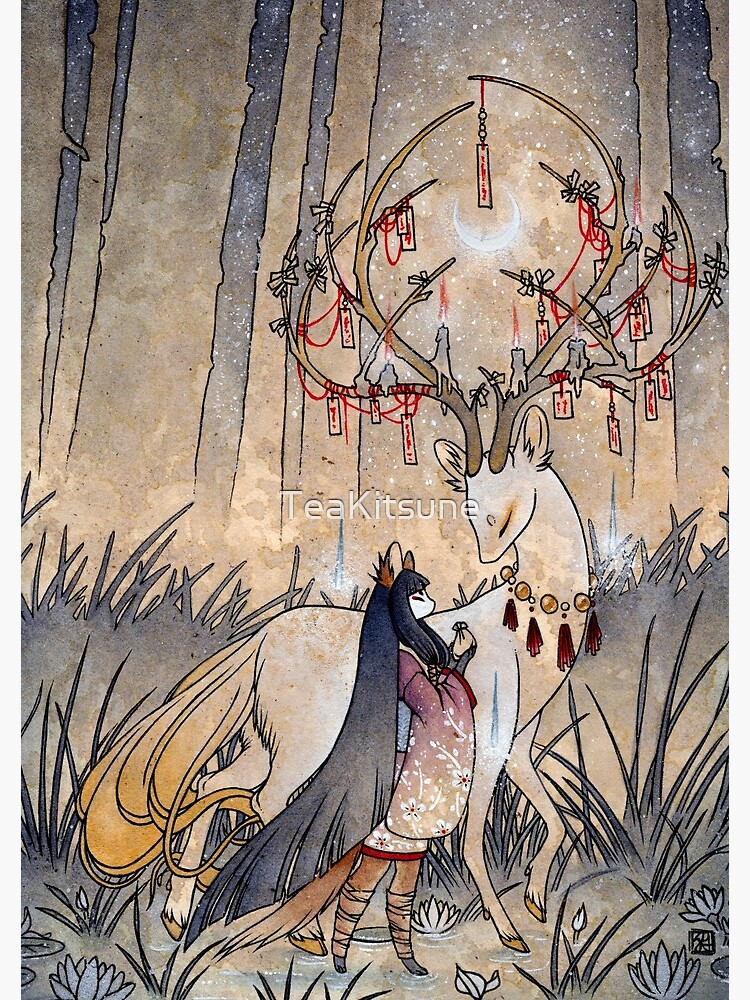 The Wish - TeaKitsune Fox Yokai by TeaKitsune