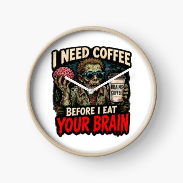 Item preview, Coffee Before Brain designed and sold by FrightDay.