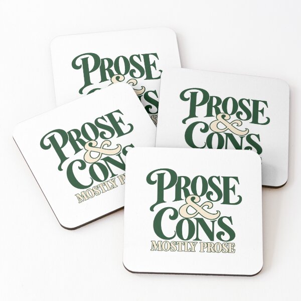 Item preview, Prose And Cons - Mostly Prose designed and sold by Good Mood Foundry.