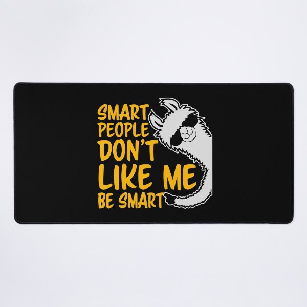 Item preview, Smart people don't like me be smart Llama Sunglasses designed and sold by shirt-o-mat.
