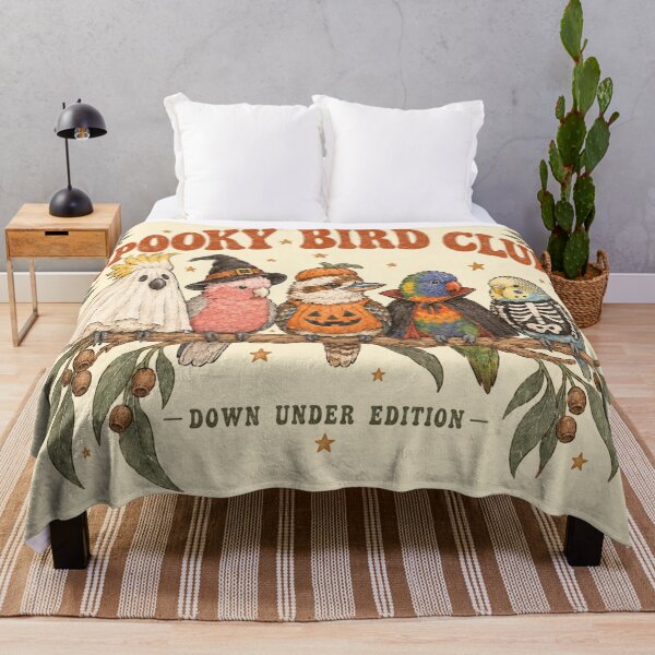 Item preview, Spooky Bird Club Down Under Halloween Cockatoo Tee designed and sold by Yellowriversss.