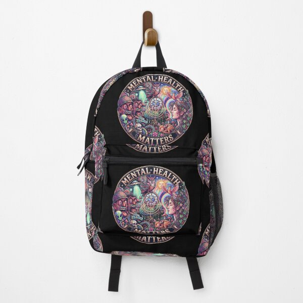 Item preview, Mental Health Matters Groovy Positive Mindset Aesthetic designed and sold by gear-posters.