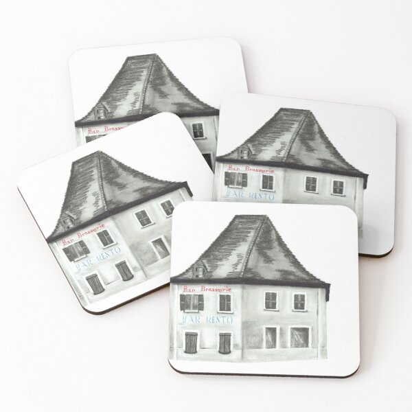 Item preview, French House, Bar, and Brasserie designed and sold by CecileLenam.