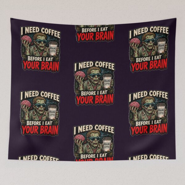 Item preview, Coffee Before Brain designed and sold by FrightDay.