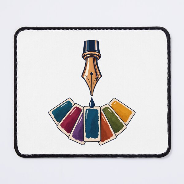 Item preview, Fountain Pen Ink Swatch Fan designed and sold by Philippa Shop.