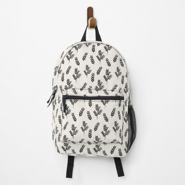 Item preview, Black Botanical Leaves – Minimalist Scandinavian Pattern designed and sold by ArtFairy38.
