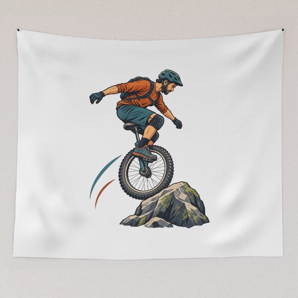 Item preview, Mountain Unicycle Boulder Hop Session designed and sold by Philippa Shop.