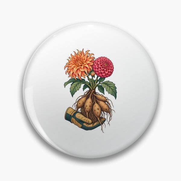 Item preview, Dahlia Tuber Lifting Garden Season designed and sold by Philippa Shop.